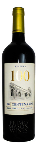 Vino Malbec Goyenechea Centenario