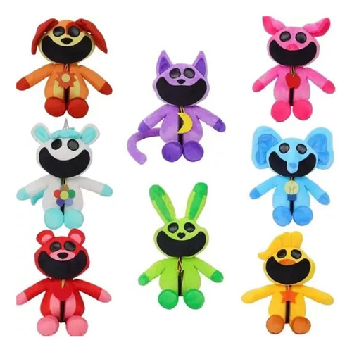 Muñeca De Peluche Smiling Critters Ye De 8 Piezas