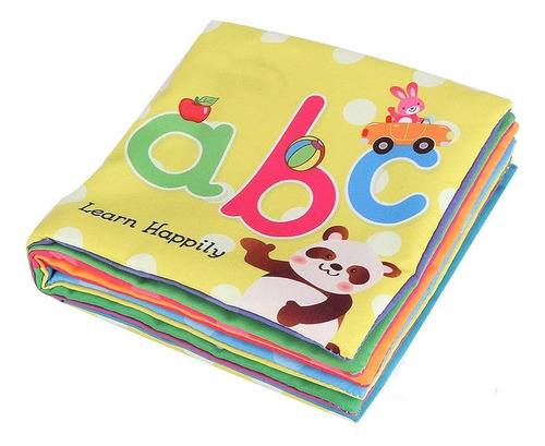 Libro De Tela Suave Montessori Para Bebés
