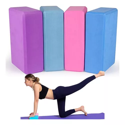 Ladrillo Yoga Pilates Bloque Cubo Mat Colores Foam