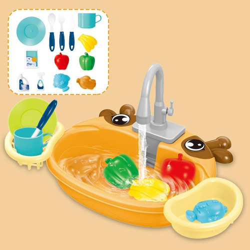 Kit Infantil Con Lavabo Y Accesorios - I Got Real Water