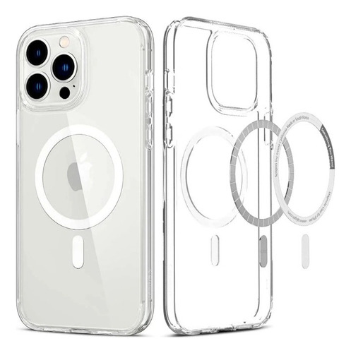 Capinha Clear Case Magnética - Compatível Com iPhone