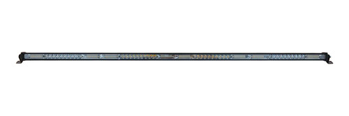 Barra Led Slim 110cm 412w Led Blanco Y Ambar 12-24v Premium