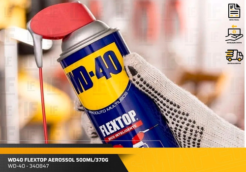 Kit 3 Wd-40 Desengripante 500ml Flextop (kit C/ 3)