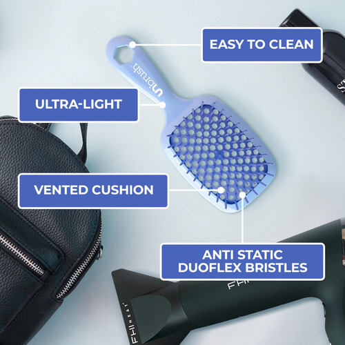 Escova Desembaraçadora Fhi Heat Unbrush Para Todos Os Cabelo