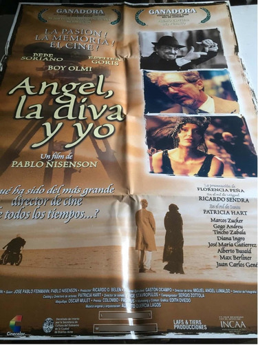 Poster Angel La  Diva Y Yo  Pepe Soriano Boy Olmi Original