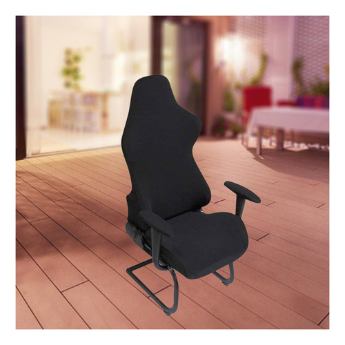 . Protector De La Silla Del Juego Del Sillón Suave De Negro