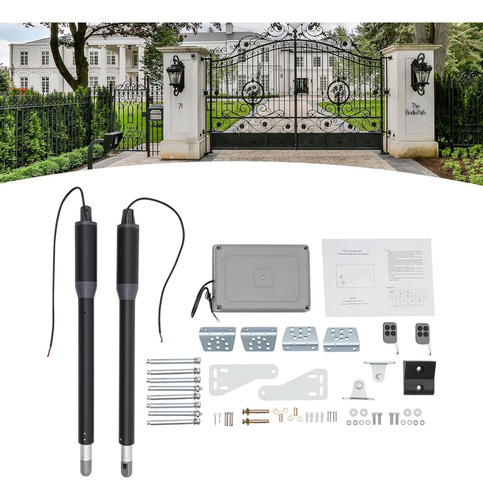 Kit De Abridor De Puerta Automático Con Remotos 200kg