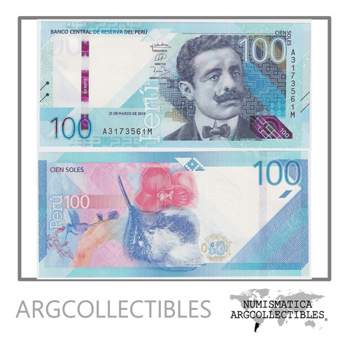 Peru Billete 100 Soles 2019 P-199 Unc