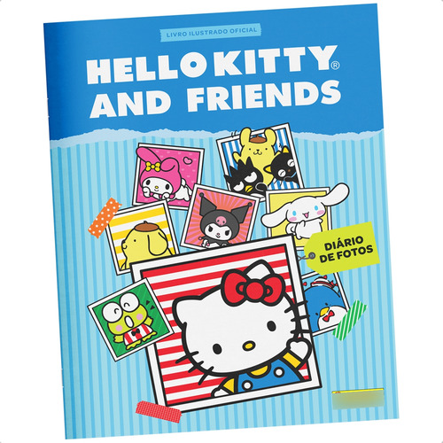 Kit 100 Figurinhas Hello Kitty And Friends (20 Envelopes)