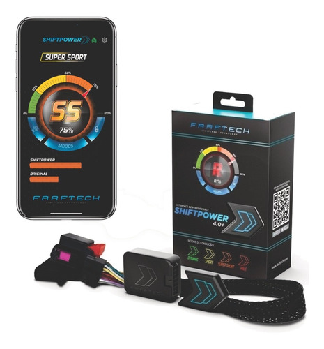 Módulo Acelerador Pedal Shiftpower Bluetooth 4.0+ Com App