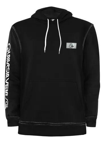 comprar Moletom Quiksilver Recycle Reforçado Com Capuz Promoçao