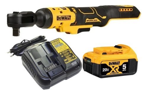 Chave Catraca 1/2 Dcf512 Atomic Bat 20v 5ah Brushless Dewalt