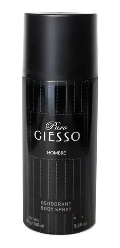 3 X Giesso Puro Desodorante Hombre 160ml Perfumesfreeshop!!