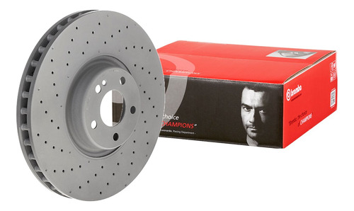 Disco Brembo Mercedes-benz E-class Coupe E400 17 A 19 D Pz