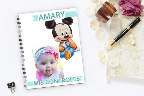 Cuaderno Pediátrico Kit Imprimible | Mickey Mouse