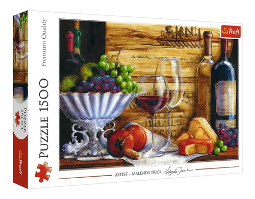 Puzzle Trefl Linea In The Vineyard Viñedo 1500 Piezas Febo