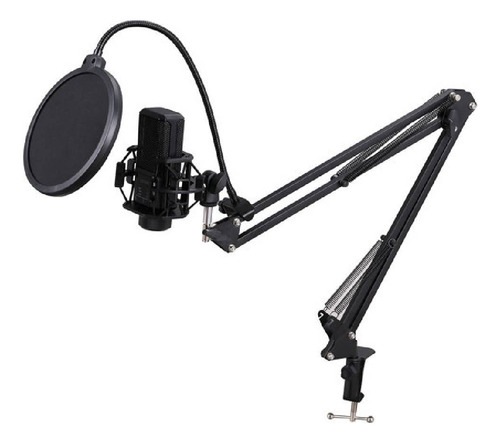 Set Micrófono Con Brazo Philco 26plckit70 Negro