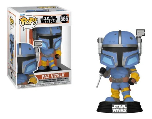 Funko Pop! Star Wars: The Mandalorian Paz Vizsla 