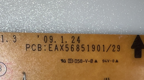 Fuente Poder Lg 47lh50 47lh50-uc Eax56851901/29 Lgp47-09lf (Usado)