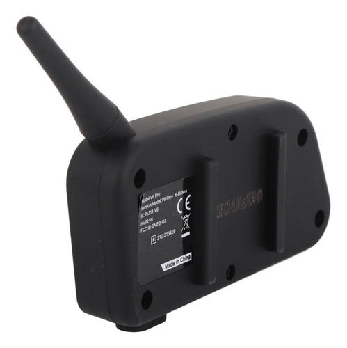 Ejeas V6 Pro De 2 Intercomunicadores Ip65 Voz Hd Negro