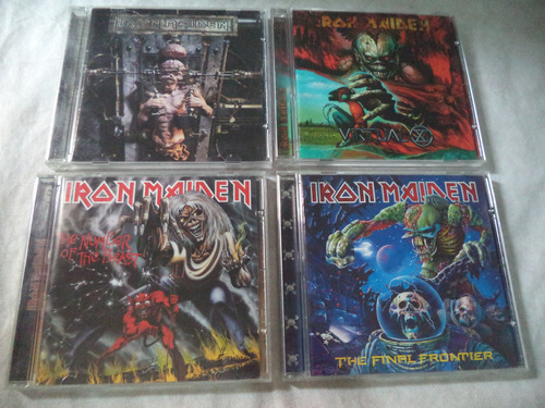 Lote 4 Cds - Iron Maiden - Bruce Dickinson