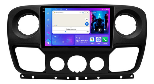 Multimidia Renault Master 9p Android Carplay 4/64gb + Ré