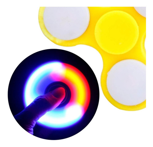 Imagen 7 de 8 de 10 Fidget Hand Spinner Led Giggle Hands Antiestres Juguete