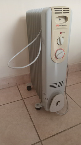 Calefactor Eléctrico Radiador 9 Elementos Gris