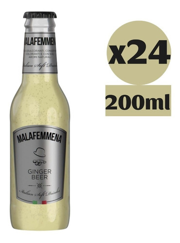 24x Ginger Beer Italiana Premium Malafemmena Moscov Mule