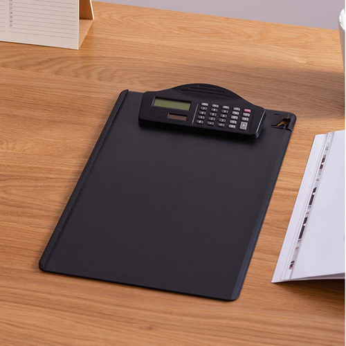 Portapapeles Con Calculadora, Con Carpetas De Archivos Con