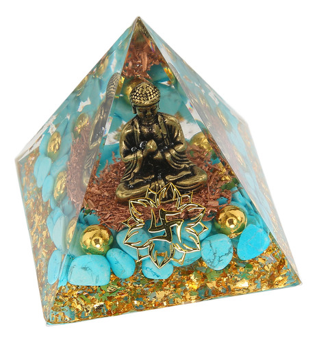 Diseño De Buda Pirámide De Cristal Exquisito Y Hermoso Poder