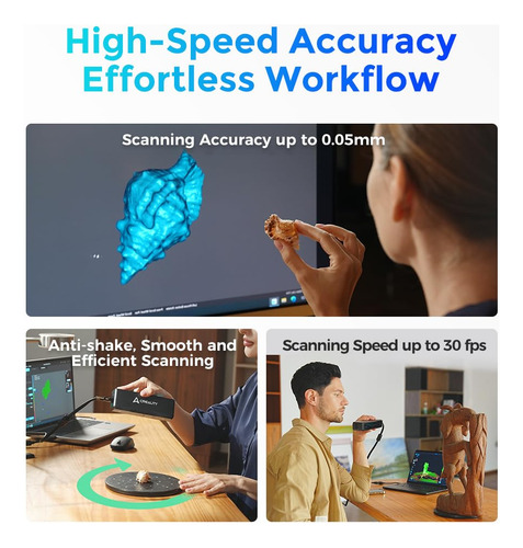 Escáner 3d Creality Otter Lite, Escáner Inalámbrico Portátil