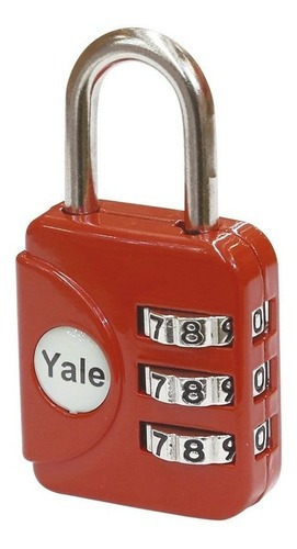 Candado Yale Yp1 Rojo