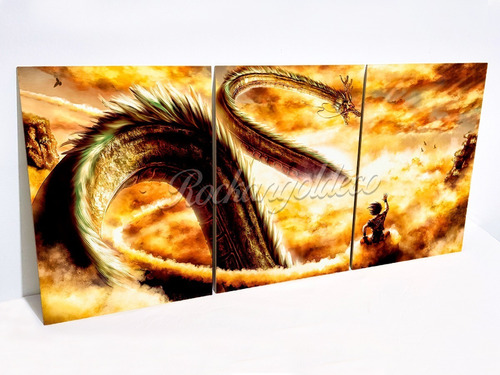 Shenlong Dragonball Anime Cuadro Decorativo Xl