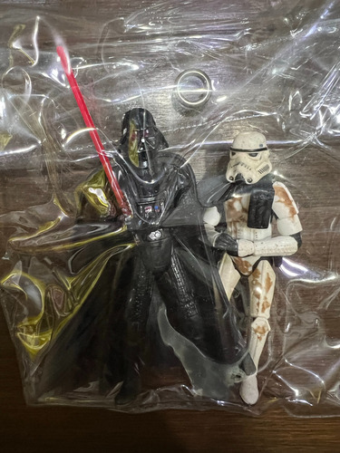 Figuras De Acción, Star Wars, Darth Vader Y Stormtrooper (Usado)
