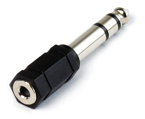 Adaptador De Audio Plug Stereo De 6.3 O 1/4 A Jack 3.5 Mm