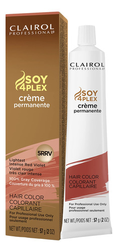 Clairol Profesional - Crema Permanente, 5rrv Ms Ligera, Colo