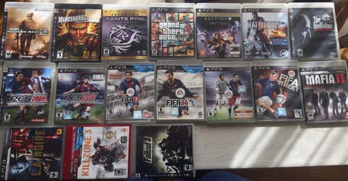 Imagen 7 de 8 de Playstation 3 Usada Con 25 Juegos Sin Control