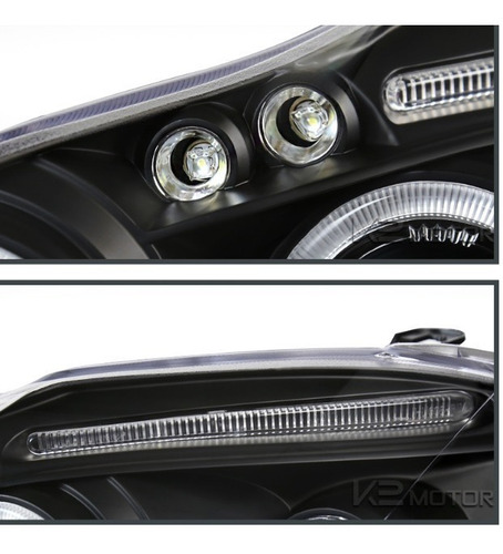 Faros Ojos De Angel Toyota Corolla 03-08 Oferta Unica!!!!!