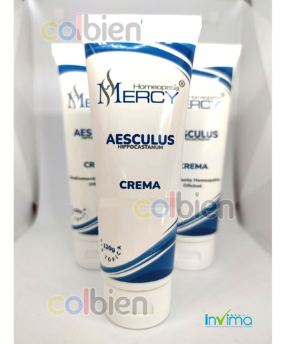 Crema Varices Homeopaticos Aesculus Natural 120g