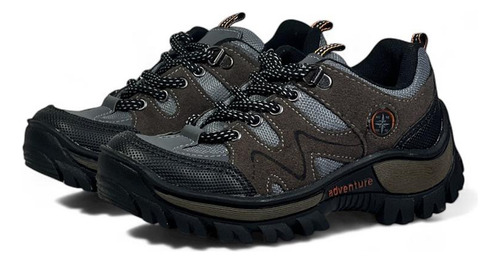Zapatilla De Trekking Adventure Goma Estilo Aventura