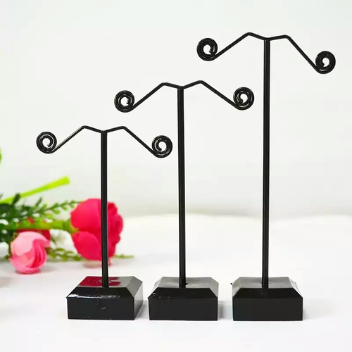 Exhibidor De Aretes 3 Piezas Elegante Soporte Para Joyeria