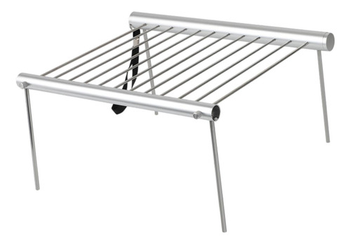 Plegable Campfire Grill Camp Circle Cooking Rack, Gas,