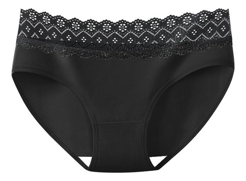 Calzoncillos En V Para Mujer, Color Liso, Retazos, Bragas
