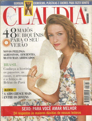Revista Claudia 398 Cristiane Brambilla Ano 1994