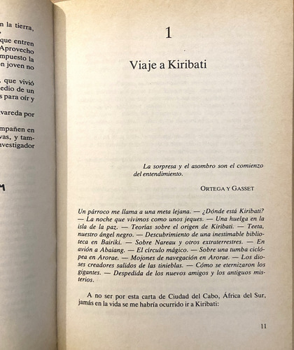 Viaje A Kiribati Erich Von Daniken (Reacondicionado)