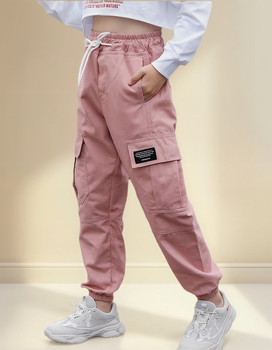 Jogger Cargo Para Niñas