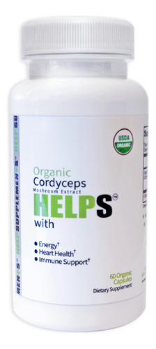 Suplemento Organico De Capsula De Hongos Cordyceps | Supleme