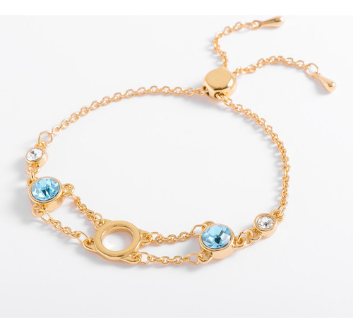 Pulsera Nice Refinada Con 4 Piedras